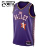 Dres Phoenix Suns Devin Booker Nike 2024-25 City Edition Ljubičasta Swingman - Dječji